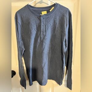 Goodfellow and Company Long Sleeve Shirt Super Soft 100% Cotton